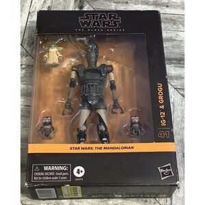 Star Wars Black Series IG-12 & Grogu Action Figure The Mandalorian Set